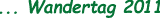 Wandertag 2010
