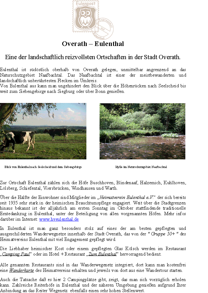 Bericht J&uuml;rgen Dick